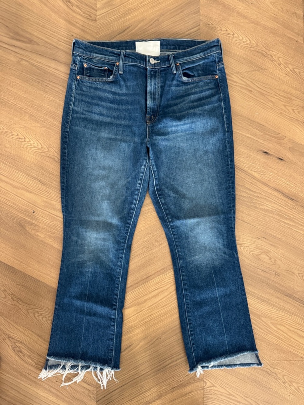 MOTHER Insider Crop Step Fray - Bad Reputation - Size 31